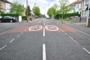 Speed limit on London road