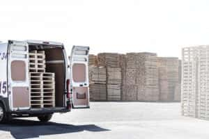 pallets-loaded-on-van