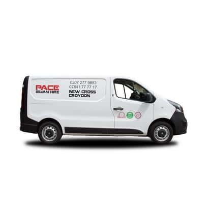 Short wheel base van hire in London and Croydon