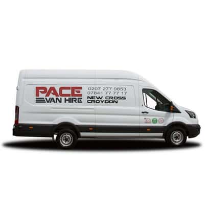 Extended wheel base van hire in London and Croydon